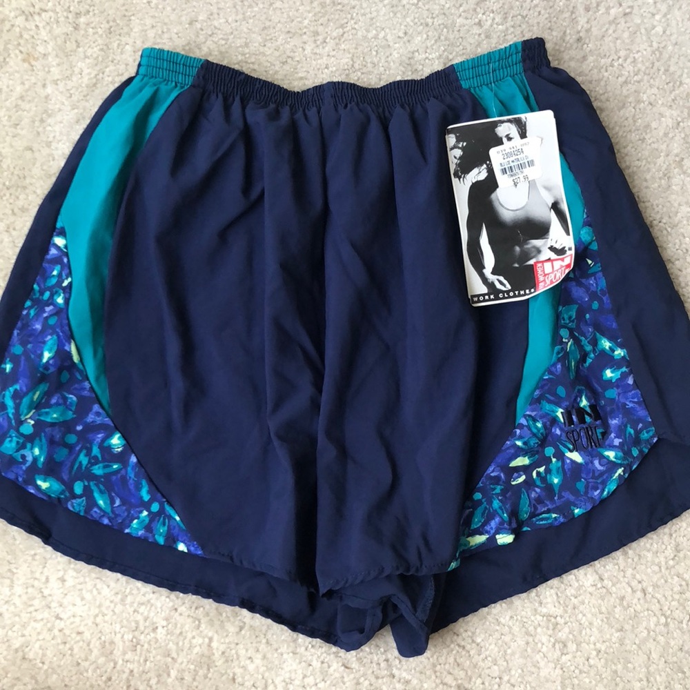 NWT Navy Running Shorts